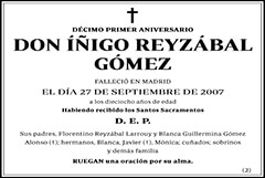 Íñigo Reyzábal Gómez